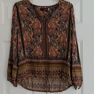 Crosby Paisley High Low Top